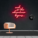 THE ADVENTURE BEGINS